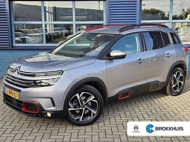 Grijs Gebruikt 2021 Citroën C5 Aircross PureTech SUV | € 20.400 (Goede deal) - Afbeelding 1/4