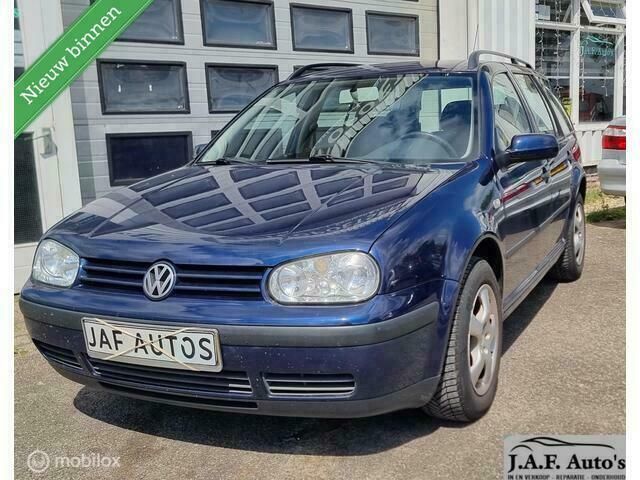 Blauw Gebruikt 2001 VW Golf IV Comfortline Stationwagen | € 1.250 (Eerlijke prijs) - Afbeelding 1/4