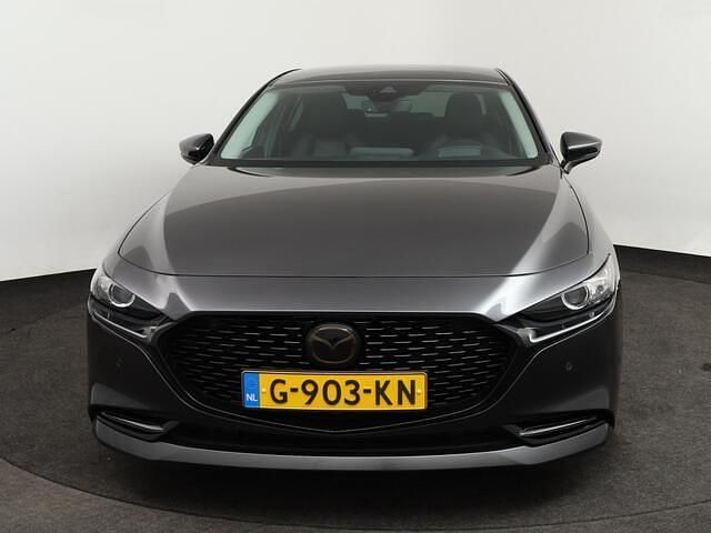 Occasion Mazda 3 Comfort 180 PK (132 kW) 2019 Machine grey (grijs metallic) Sedan