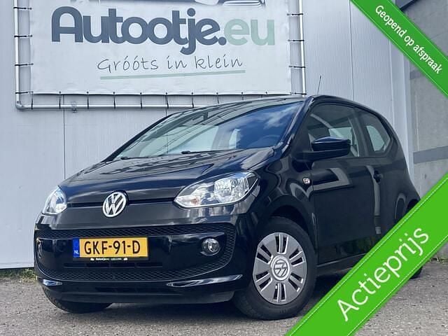 Zwart Gebruikt 2012 VW up! move up! Hatchback | € 5.850 (Eerlijke prijs) - Afbeelding 1/4