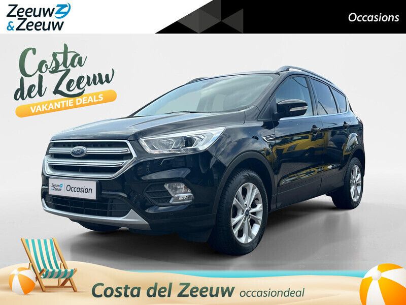Absolute black (donker zwart) Gebruikt 2017 Ford Kuga Titanium SUV | € 16.940 (Eerlijke prijs) - Afbeelding 1/4