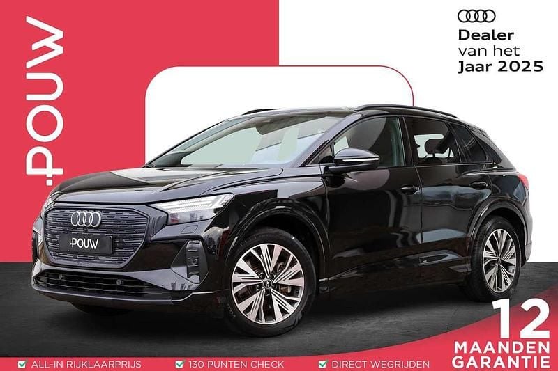 Zwart Gebruikt 2022 Audi Q4 e-tron Advanced Plus SUV | € 30.450 (Goede deal) - Afbeelding 1/4
