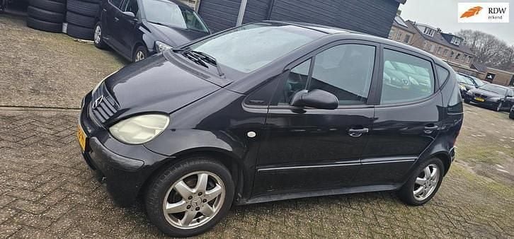 Zwart Gebruikt 2002 Mercedes A160 Classic MPV | € 599 (Super prijs) - Afbeelding 1/4