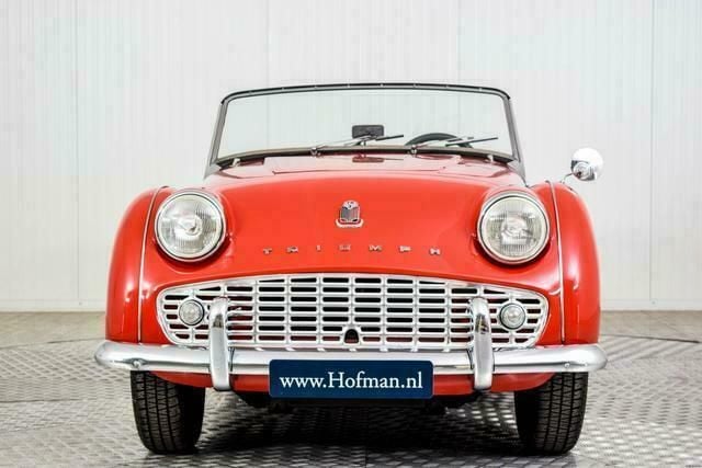 Occasion Triumph TR3 1959 Rood Cabriolet