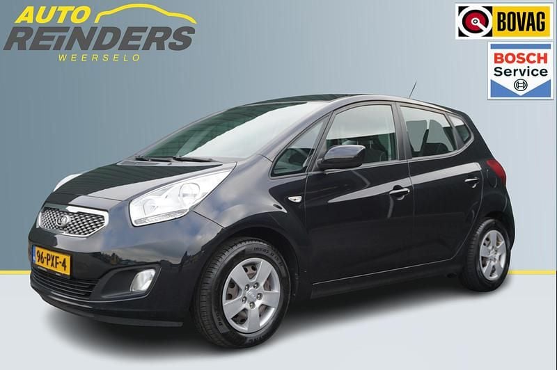 Zwart Gebruikt 2011 Kia Venga Hatchback | € 5.900 (Goede deal) - Afbeelding 1/4