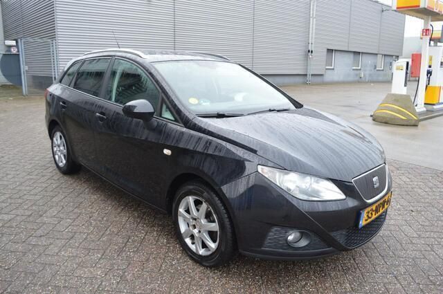 Zwart Gebruikt 2010 Seat Ibiza ST Ecomotive Stationwagen | € 1.499 (Iets duurder) - Afbeelding 1/4
