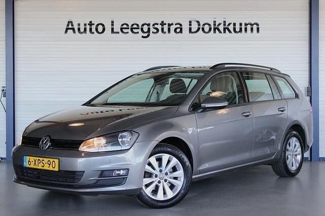 Grijs Gebruikt 2014 VW Golf VII Comfortline Stationwagen | € 8.950 (Goede deal) - Afbeelding 1/4
