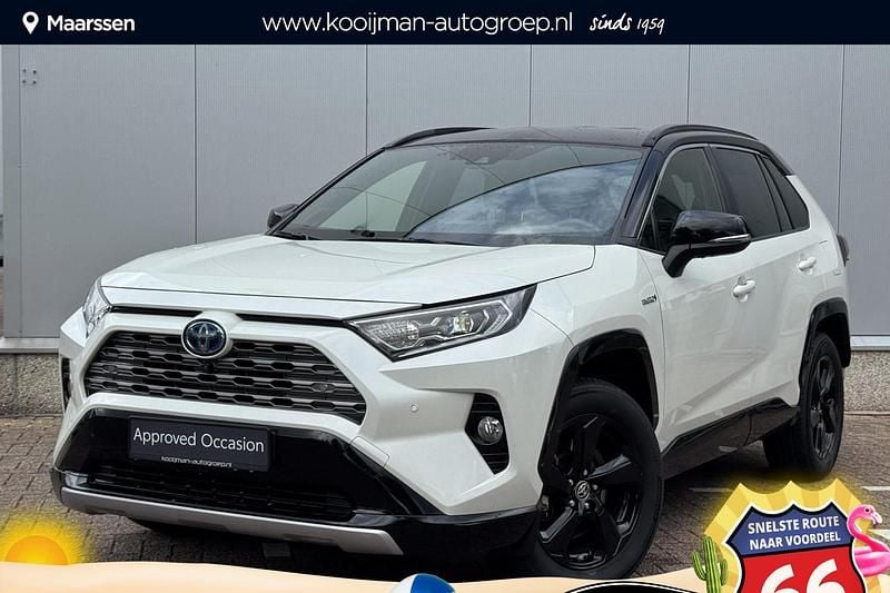Wit Gebruikt 2021 Toyota RAV4 Hybrid SUV | € 34.900 (Goede deal) - Afbeelding 1/4