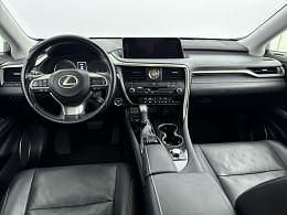 Occasion Lexus RX450h Luxury Line 313 PK (230 kW) 2018 Sonic titanium (grijs metallic) SUV