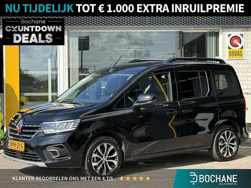 Zwart Gebruikt 2024 Renault Kangoo Intens MPV | € 26.818 (Super prijs) - Afbeelding 1/4
