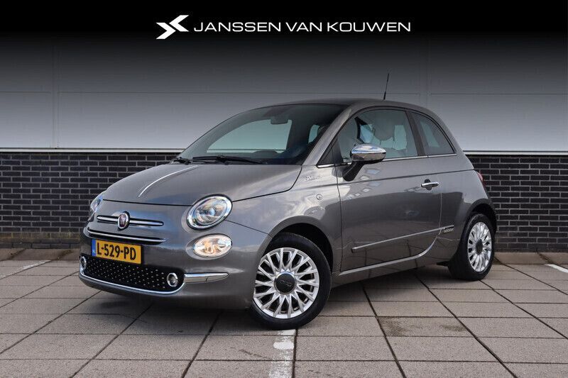 Grijs Gebruikt 2021 Fiat 500 Dolcevita Hatchback | € 13.895 (Eerlijke prijs) - Afbeelding 1/4