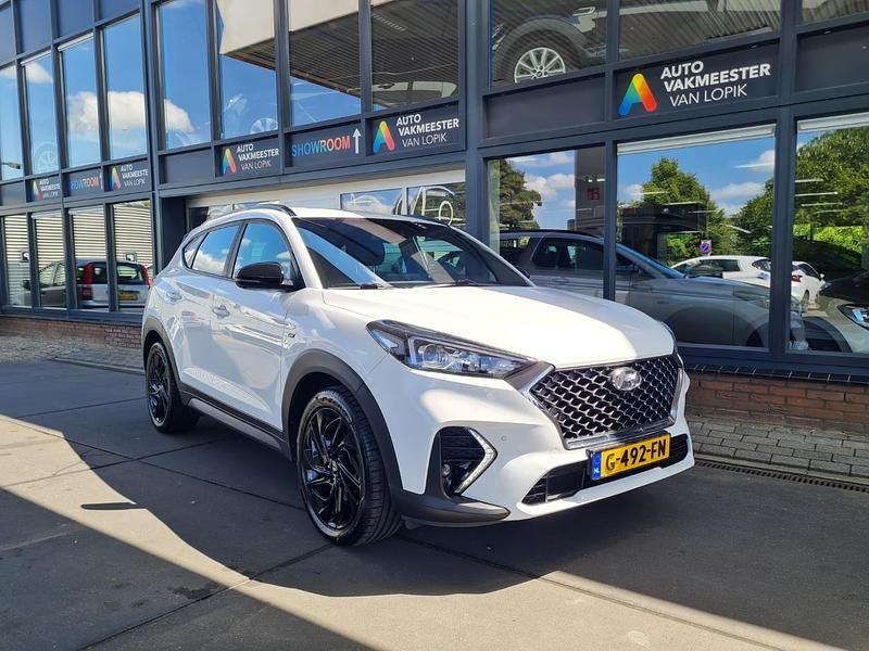 Wit Gebruikt 2019 Hyundai Tucson N Line SUV | € 24.950 (Iets duurder) - Afbeelding 1/4