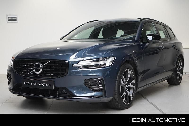 Blauw Gebruikt 2021 Volvo V60 R-Design Stationwagen | € 36.995 (Eerlijke prijs) - Afbeelding 1/4