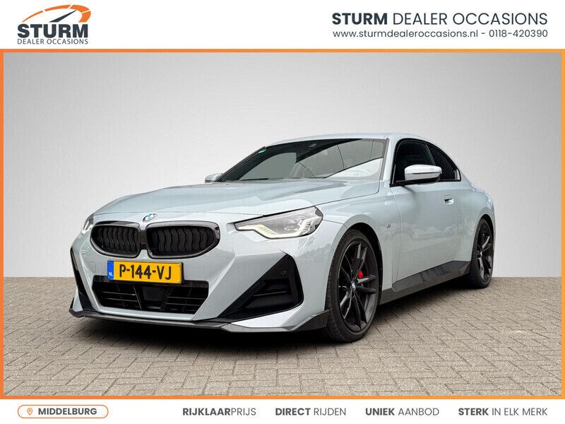 Grijs Gebruikt 2022 BMW 220 Executive Coupé | € 40.549 - Afbeelding 1/4