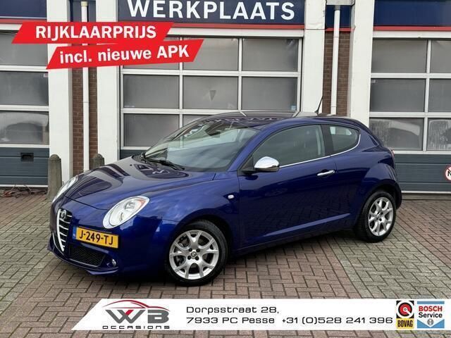 Blauw Gebruikt 2010 Alfa Romeo MiTo Progression Hatchback | € 6.249 (Duur) - Afbeelding 1/4