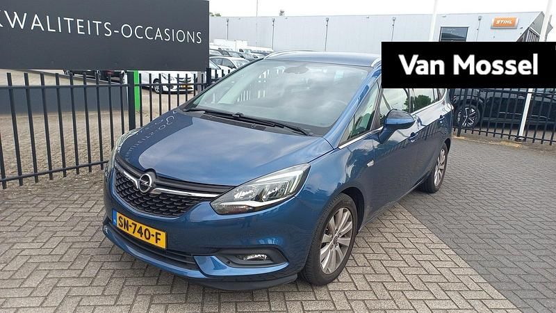 Blauw Gebruikt 2017 Opel Zafira Innovation MPV | € 18.940 (Iets duurder) - Afbeelding 1/4