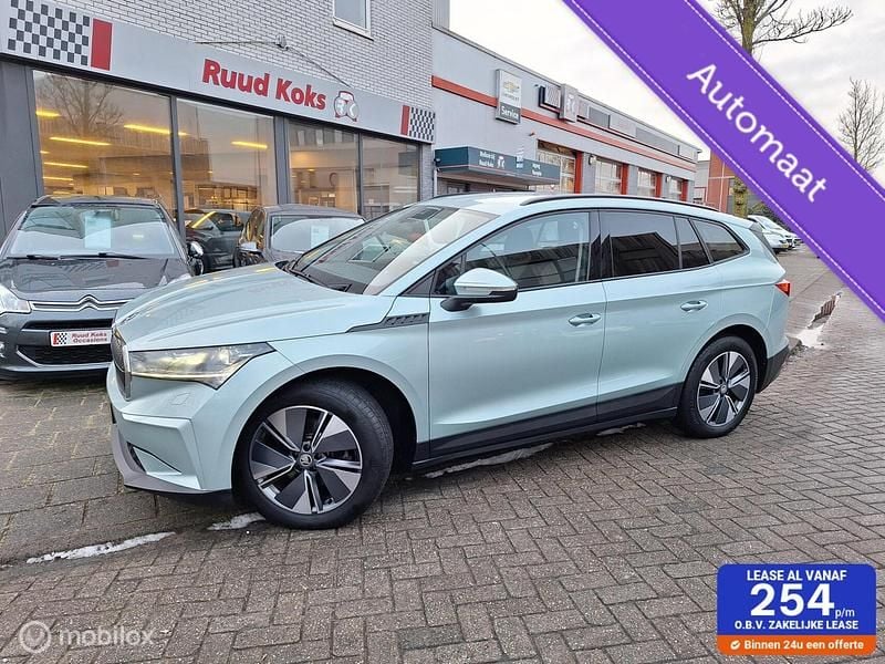 Grijs Gebruikt 2021 Skoda Enyaq iV SUV | € 19.849 (Goede deal) - Afbeelding 1/4
