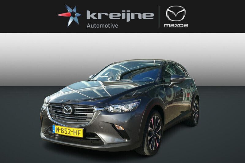 Machine gray Gebruikt 2021 Mazda CX-3 Sportive SUV | € 23.925 (Iets duurder) - Afbeelding 1/4