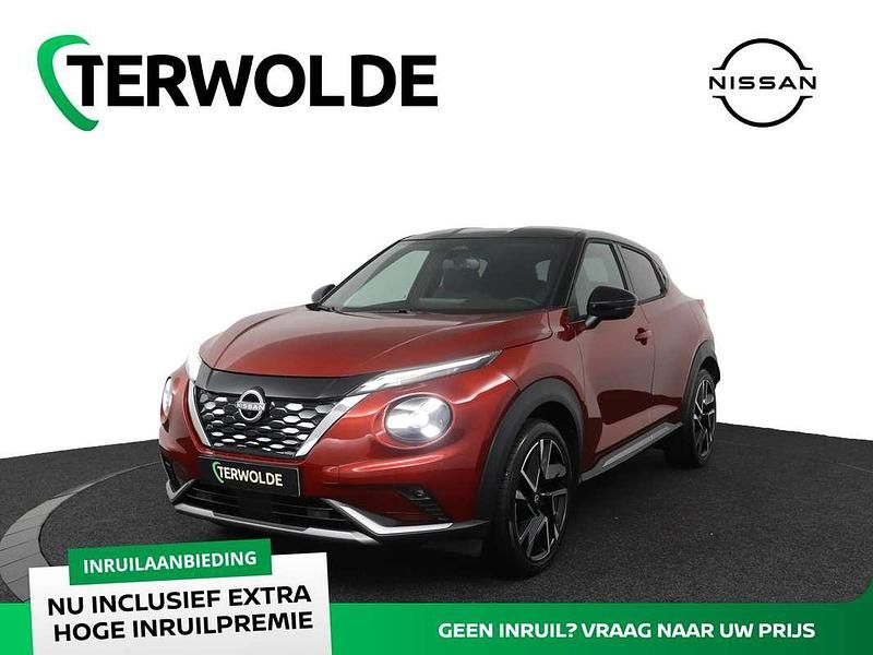 Rood Nieuw 2025 Nissan Juke SUV | € 37.145 (Iets duurder) - Afbeelding 1/4