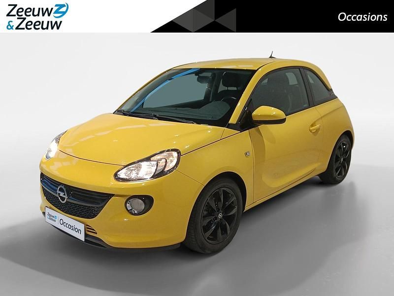 Geel Occasion 2017 Opel Adam Unlimited Hatchback | € 9.995 (Eerlijke prijs) - Afbeelding 1/4