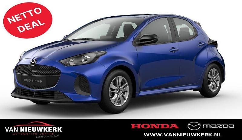 Blauw Nieuw 2025 Mazda 2 Center-Line Hatchback | € 25.950 (Eerlijke prijs) - Afbeelding 1/1