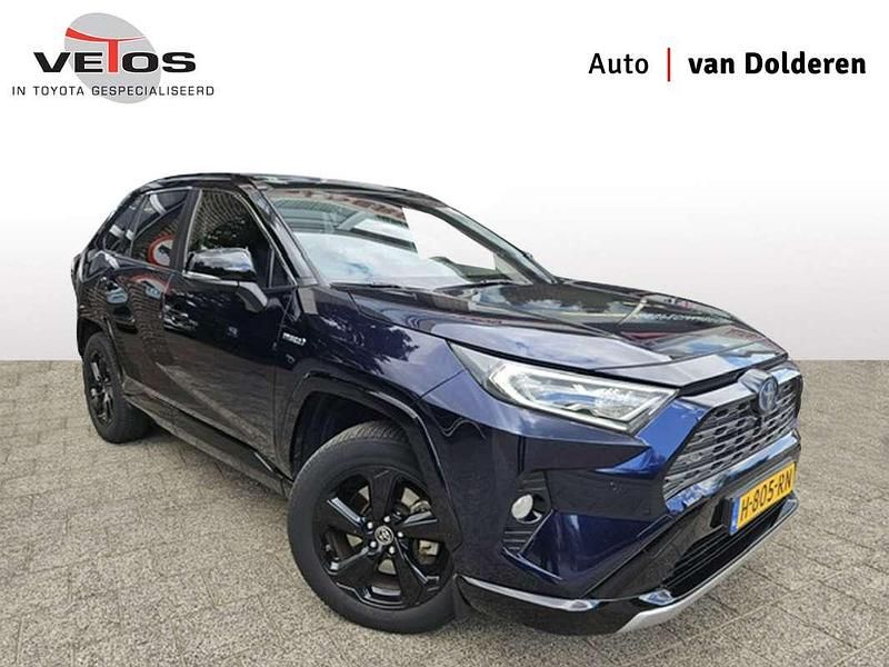 Blauw Occasion 2020 Toyota RAV4 Hybrid SUV | € 33.750 (Duur) - Afbeelding 1/4