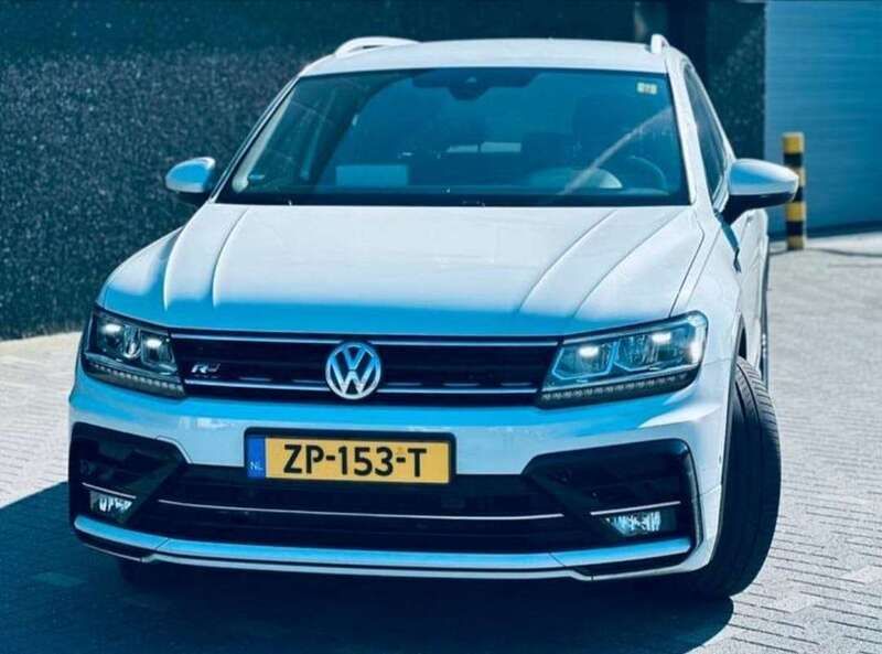 Wit Gebruikt 2019 VW Tiguan Highline SUV | € 22.950 (Eerlijke prijs) - Afbeelding 1/4