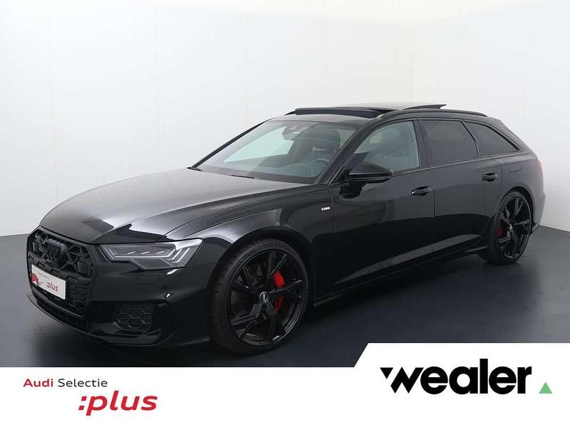 Zwart Gebruikt 2024 Audi A6 Competition Stationwagen | € 63.840 (Duur) - Afbeelding 1/4