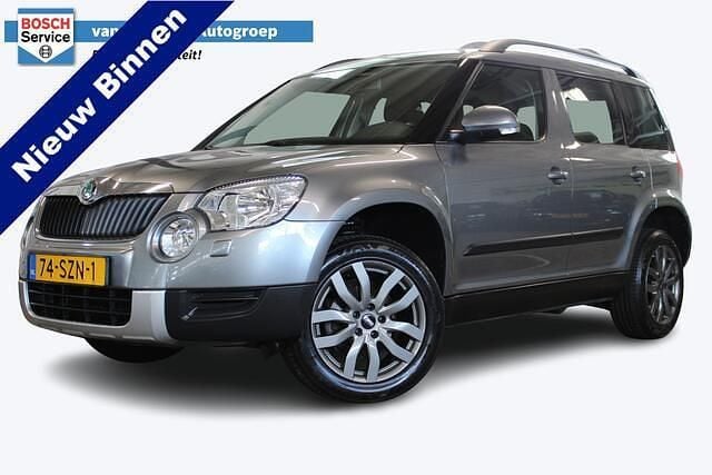 Grijs Gebruikt 2012 Skoda Yeti Tour SUV | € 5.950 (Eerlijke prijs) - Afbeelding 1/4