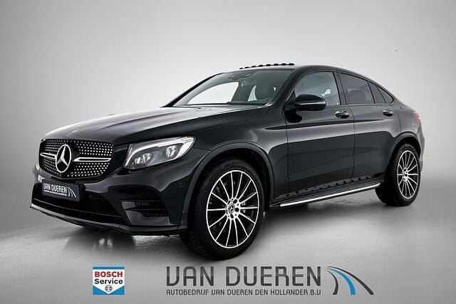 Zwart (metallic) Occasion 2017 Mercedes GLC250 Premium Plus Coupé | € 32.450 (Eerlijke prijs) - Afbeelding 1/4
