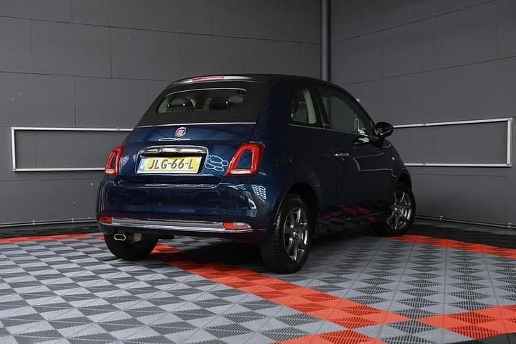 Occasion Fiat 500C Lounge 69 PK (50 kW) 2018 Blauw Cabriolet