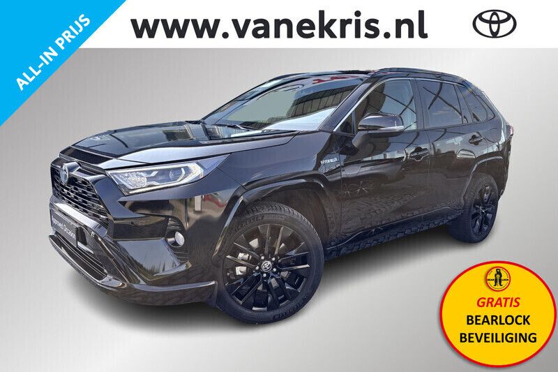 Zwart, metallic lak Gebruikt 2021 Toyota RAV4 Hybrid Edition SUV | € 39.840 (Eerlijke prijs) - Afbeelding 1/4