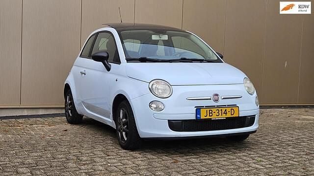 Blauw Gebruikt 2009 Fiat 500 Hatchback | € 2.950 (Eerlijke prijs) - Afbeelding 1/4