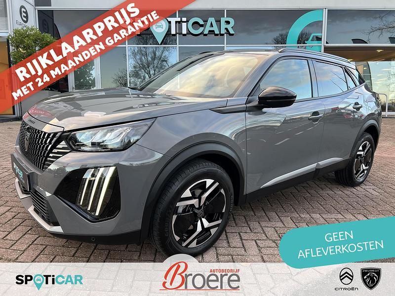 Grijs Gebruikt 2024 Peugeot 2008 Allure SUV | € 22.800 (Eerlijke prijs) - Afbeelding 1/4