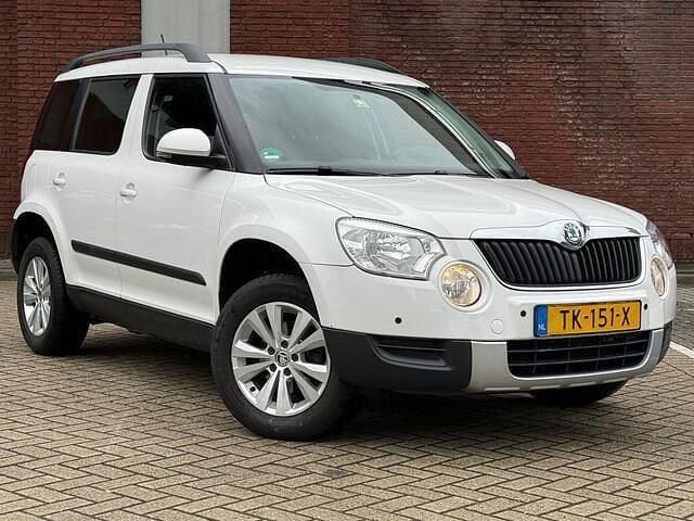 Wit Gebruikt 2013 Skoda Yeti Comfort SUV | € 6.695 (Eerlijke prijs) - Afbeelding 1/4