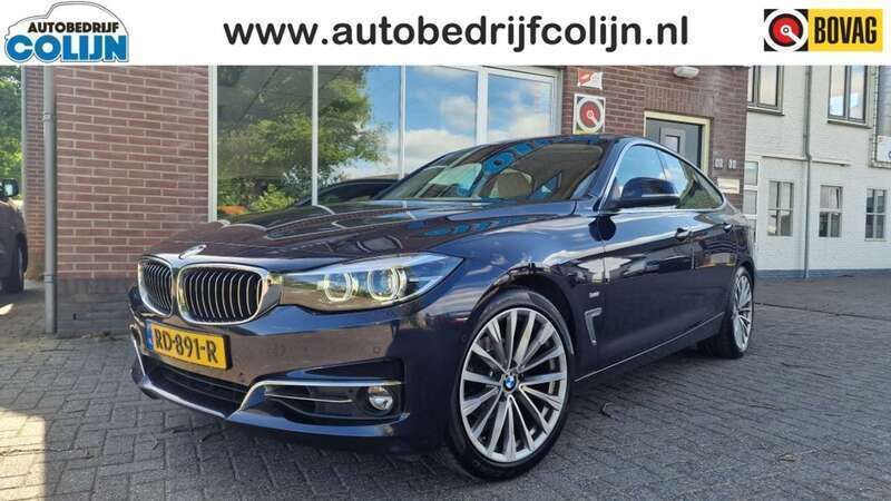 Blauw Gebruikt 2017 BMW 320 Gran Turismo Executive Hatchback | € 17.900 (Eerlijke prijs) - Afbeelding 1/4