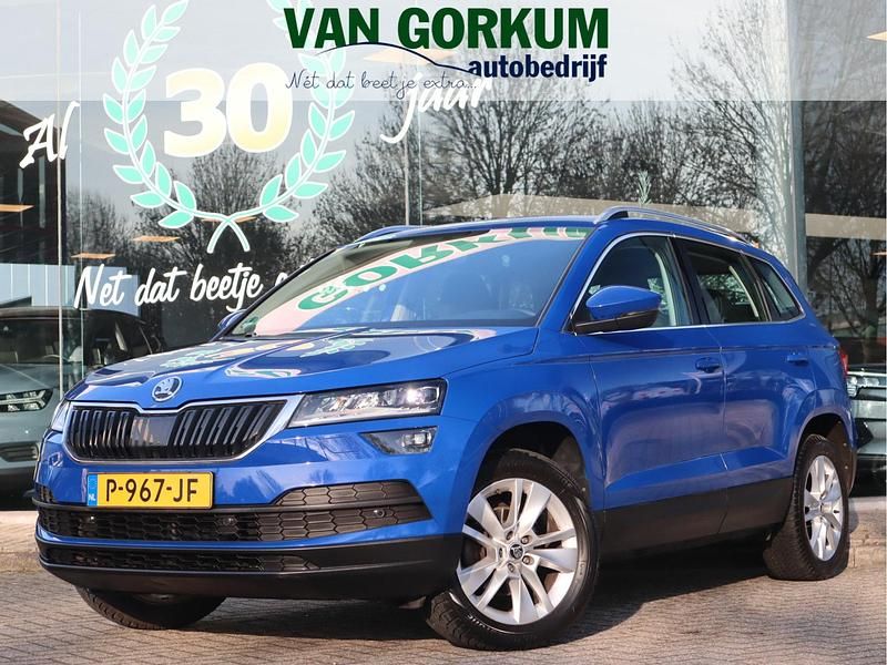 Blauw Occasion 2022 Skoda Karoq Business Line SUV | € 19.745 (Goede deal) - Afbeelding 1/4