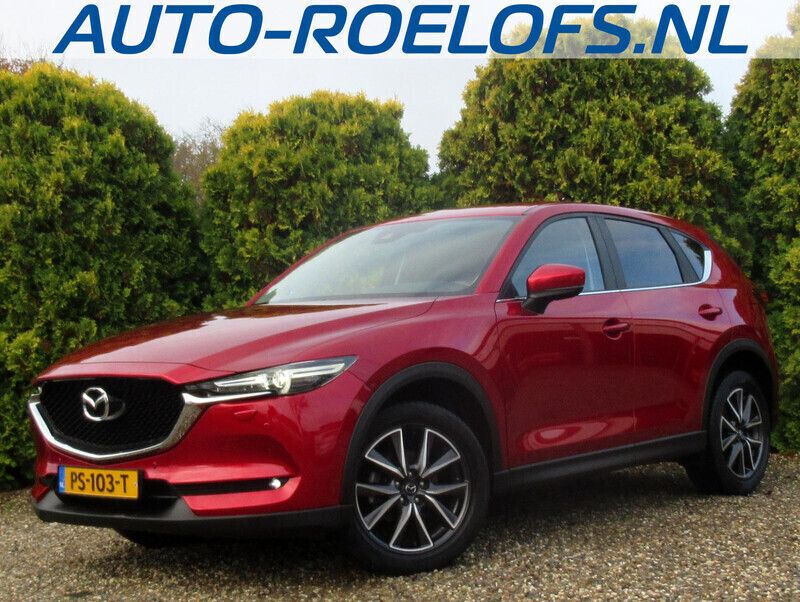 Rood, metallic lak Gebruikt 2017 Mazda CX-5 SUV | € 20.990 (Eerlijke prijs) - Afbeelding 1/4