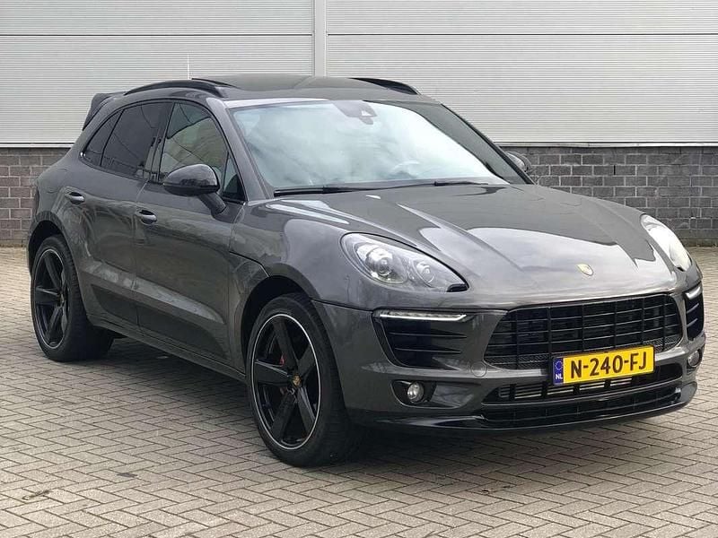 Grijs Gebruikt 2017 Porsche Macan SUV | € 36.950 (Goede deal) - Afbeelding 1/1
