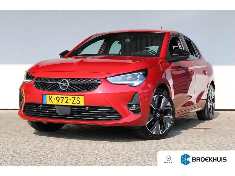 Rood Gebruikt 2021 Opel Corsa-e GS Line Hatchback | € 15.900 (Eerlijke prijs) - Afbeelding 1/4