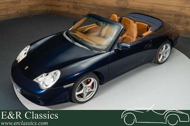 Blauw Gebruikt 2003 Porsche 911 Carrera 4 Cabriolet | € 44.950 - Afbeelding 1/4