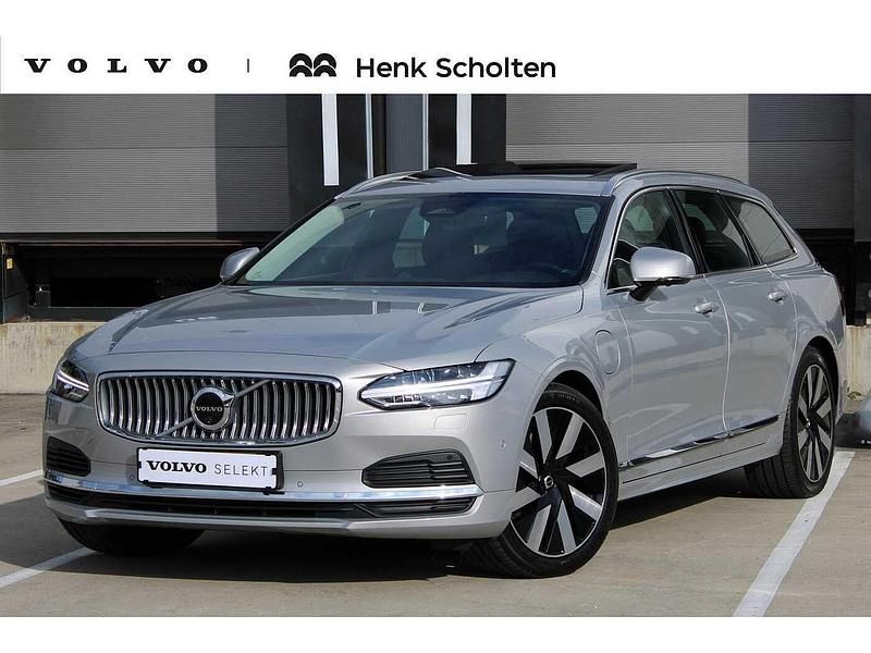 Grijs Gebruikt 2020 Volvo V90 Ultimate Stationwagen | € 49.950 (Duur) - Afbeelding 1/3