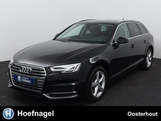 Zwart Gebruikt 2019 Audi A4 Sport Stationwagen | € 24.900 (Super prijs) - Afbeelding 1/4