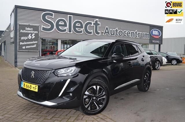 Zwart Gebruikt 2021 Peugeot 2008 Allure SUV | € 13.845 (Eerlijke prijs) - Afbeelding 1/3