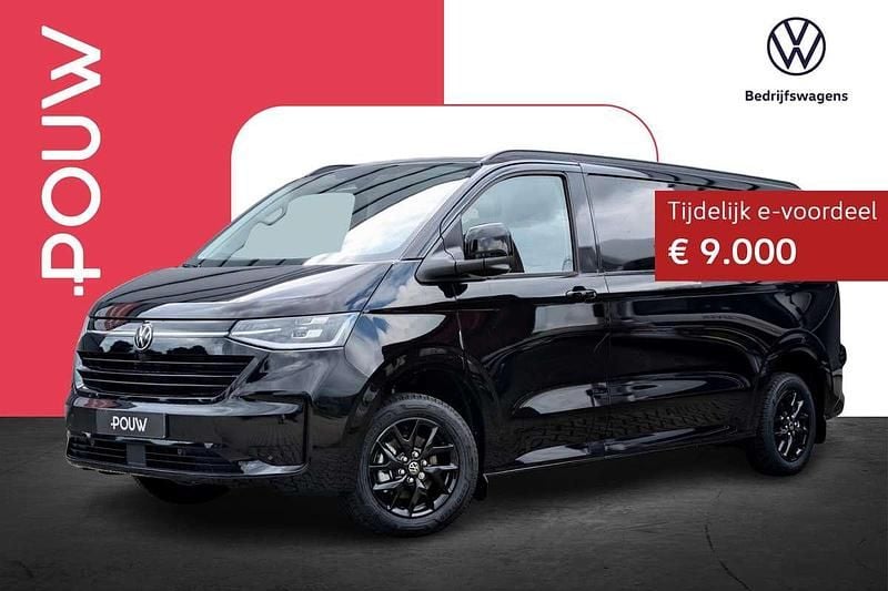 Zwart Nieuw 2025 VW T6.1 Van | € 51.650 (Goede deal) - Afbeelding 1/4