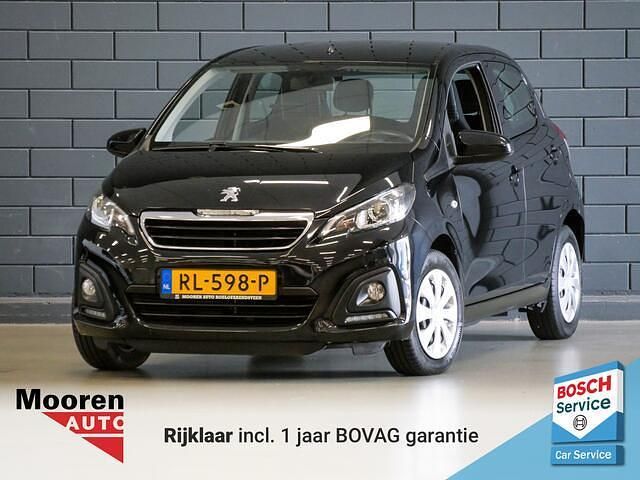 Zwart Gebruikt 2017 Peugeot 108 Active Hatchback | € 8.950 (Eerlijke prijs) - Afbeelding 1/4