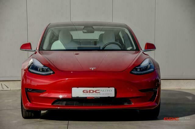 Occasion Tesla Model 3 Long Range RWD 330 kW (450 PK) 2019 Rood Sedan