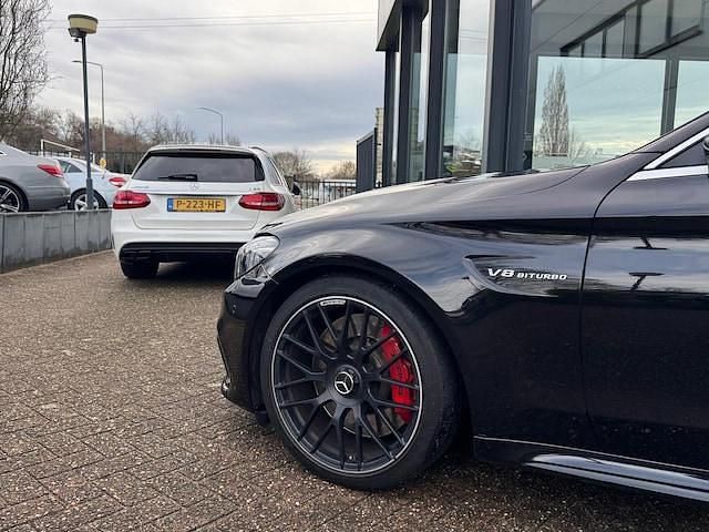 Occasion Mercedes C63S AMG AMG 511 PK (375 kW) 2019 Zwart Cabriolet