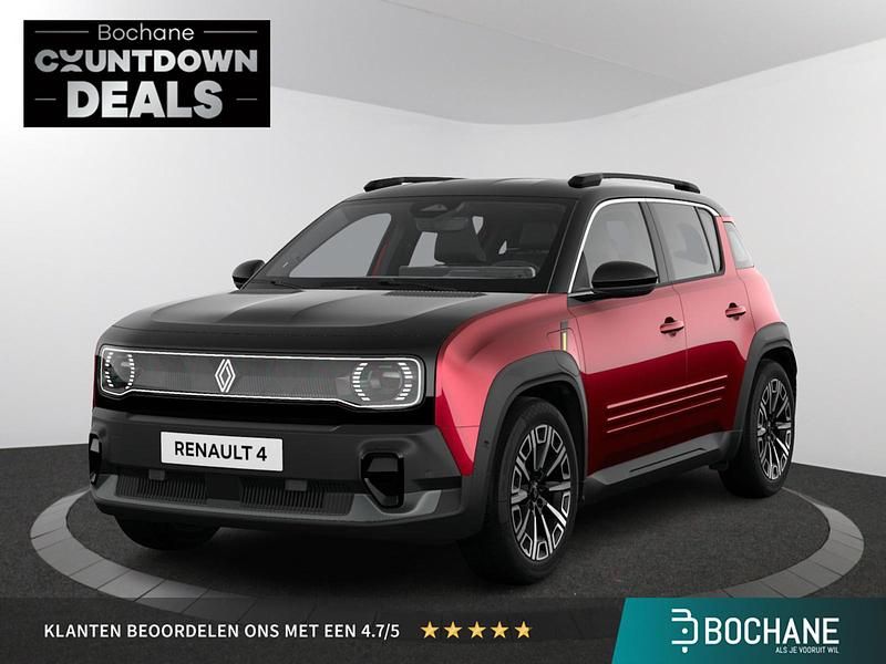 Noir étoilé (zwart mica) Nieuw 2025 Renault R4 Iconic SUV | € 36.440 (Eerlijke prijs) - Afbeelding 1/4