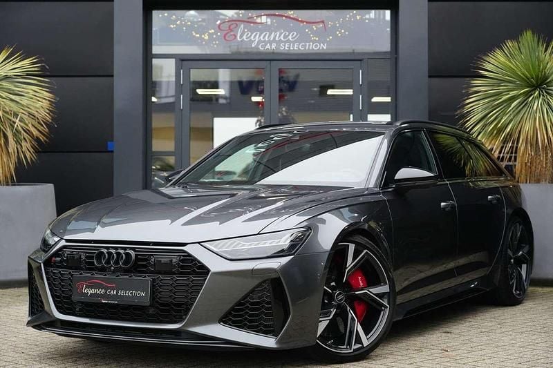 Grijs Gebruikt 2019 Audi RS6 Stationwagen | € 89.950 (Eerlijke prijs) - Afbeelding 1/4